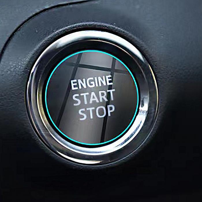 Car Engine Ignition Start Stop Button Sticker for TOYOTA
