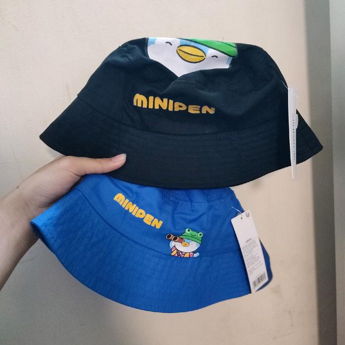 MINISO MINI FAMILY SAFARI BUCKET HAT KID'S TOPI BUCKET ANAK LUCU