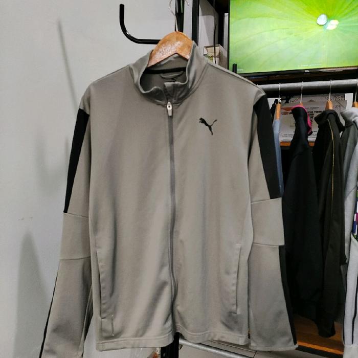Jaket Tracktop Puma Army Original