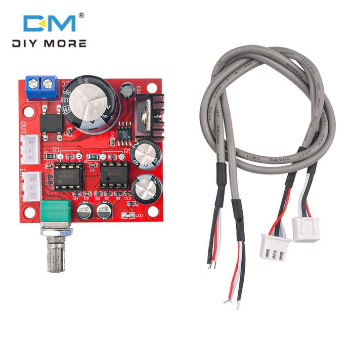 Diymore Modul Amplifier Papan Preamplifier Ne5532 Ganda, Catu Daya