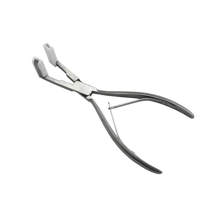 1PC Silver Stainless Steel Pliers for Tape Hair Extension Tape Sealing Pliers Keratin Hair Extension
