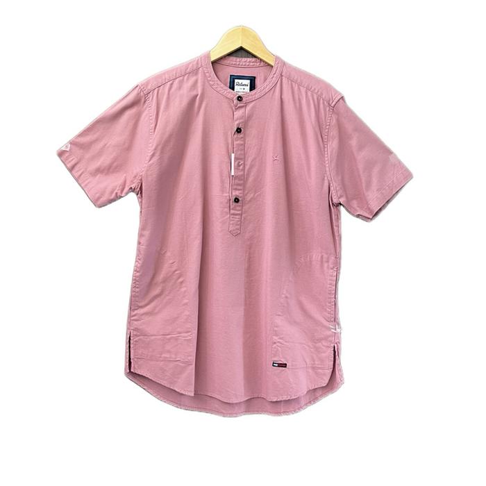 Koko kurta kemeja retama series Baju Muslim Katun Linen Dewasa Pria Atasan Kancing Remaja