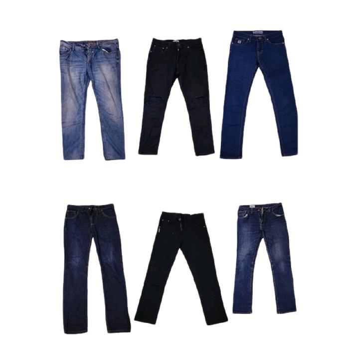 [OBRAL] Celana panjang jeans/denim thrift pria second -  Preloved - Vol1