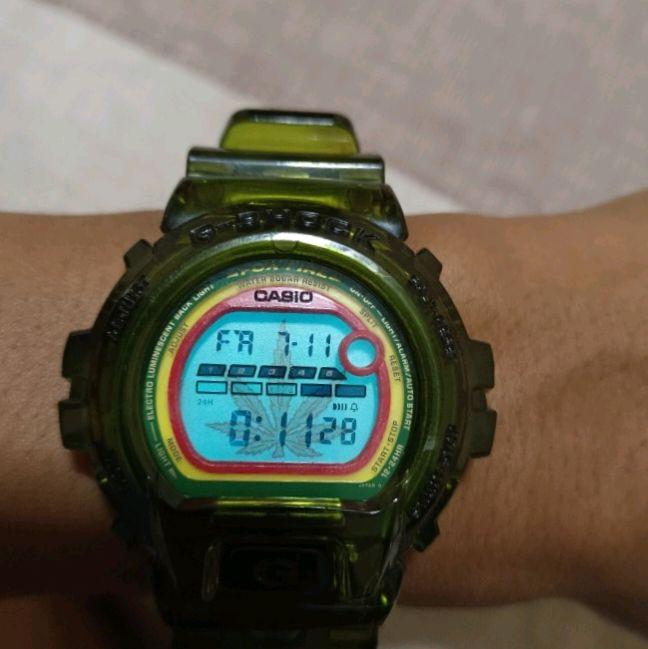 Casio gshock dw 002 custom dw 6900 rasta