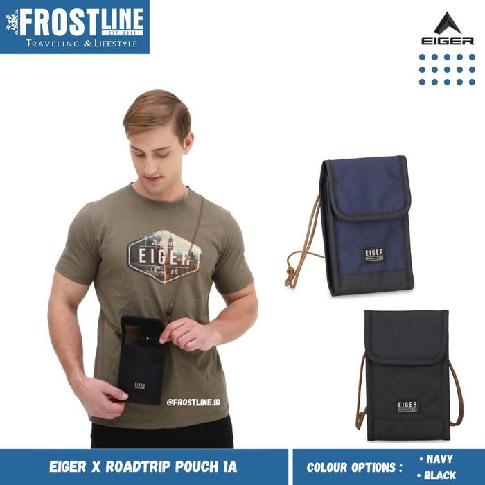 Eiger X-Roadtrip Pouch 1A - Tas Selempang Eiger - Tas Pouch Traveling