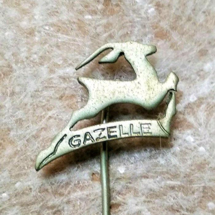 PIN Lawas Sepeda Onthel Merk "GAZELLE Netherland" Tahun 1960