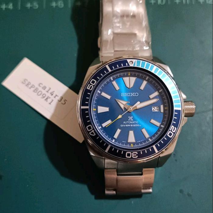 ARLOJI SEIKO PROSPEX SAMURAI  BLUE LAGOON -SRPB09K1 - LIMITED EDITION (TANPA KOTAK LE)