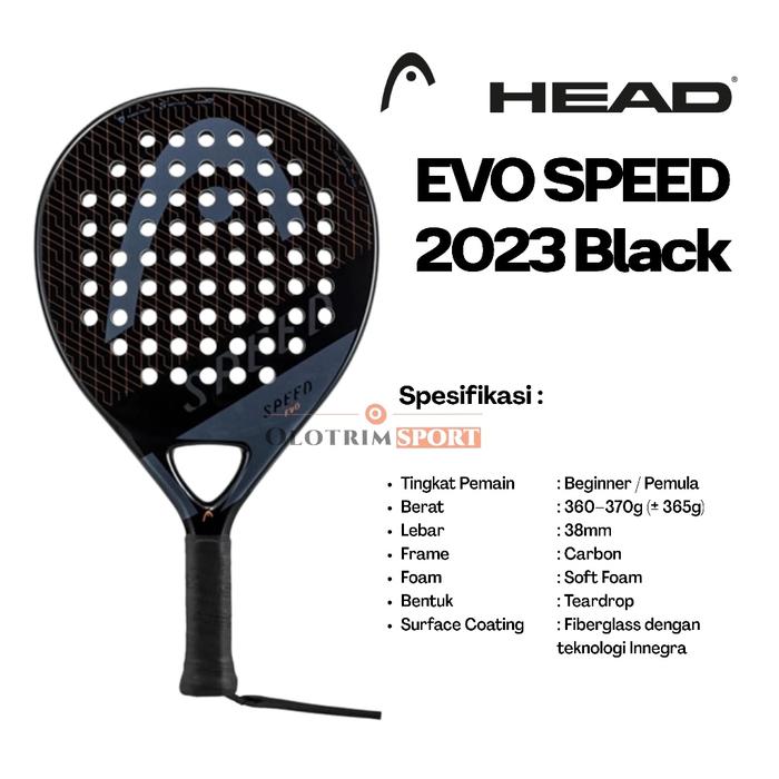 Racket Padel HEAD EVO SPEED 2023 Raket Padel Original