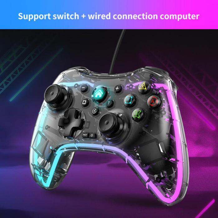 Transparent Gamepad Gamepad Joystick New Computer Game Controller