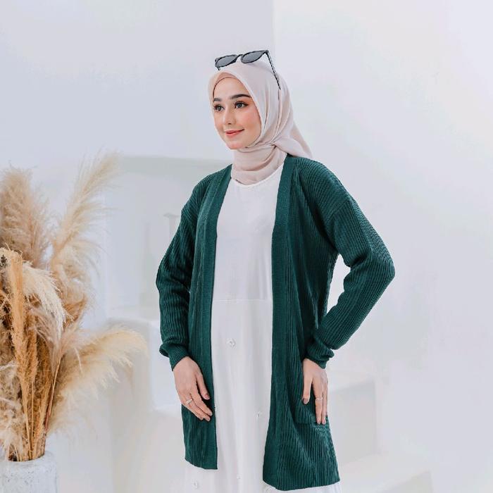 yuxi cardi Cardigan Atasan Wanita Panjang