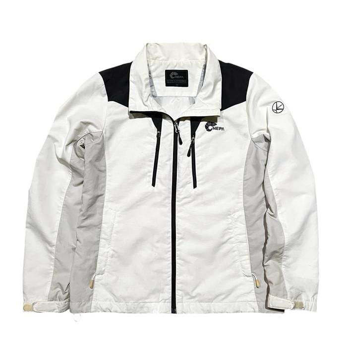 Jaket Outdoor Nepa white/black Original