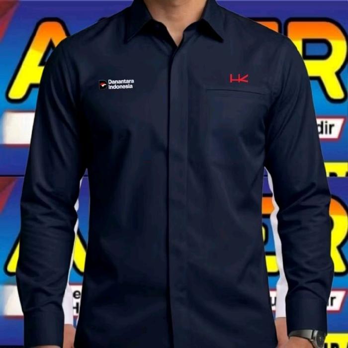 kantong 1 kemeja PT Hutama karya baju PT Hutama karya seragam PT Hutama karya kemeja kerja PT Hutama