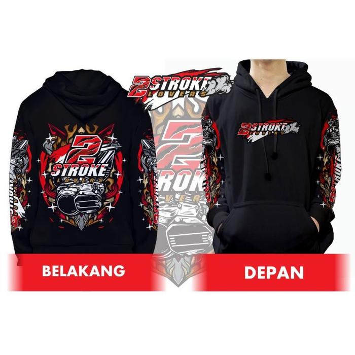 HOODIE SUNMORI 2 STROKE 2STROKE LOVERS INSDONESIA