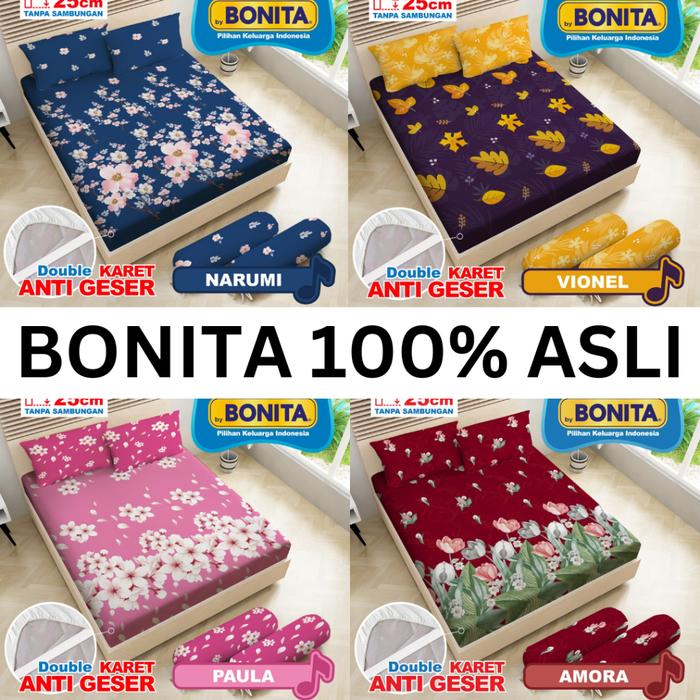 (TERMURAH BANTAL 4) RR SPREI BONITA VIONA 180X200 HARGA PABRIK KING SIZE NO.1