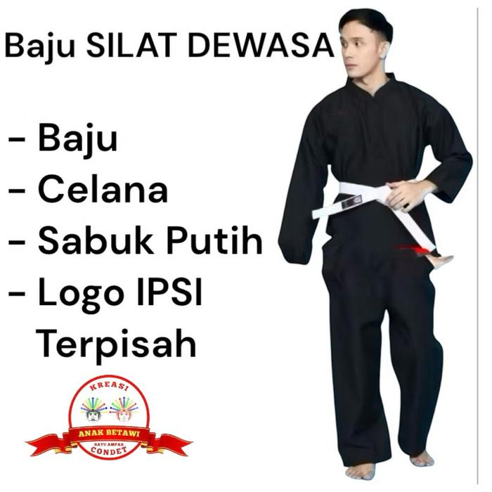 Baju SILAT DEWASA ( MEREK SUN POWER )