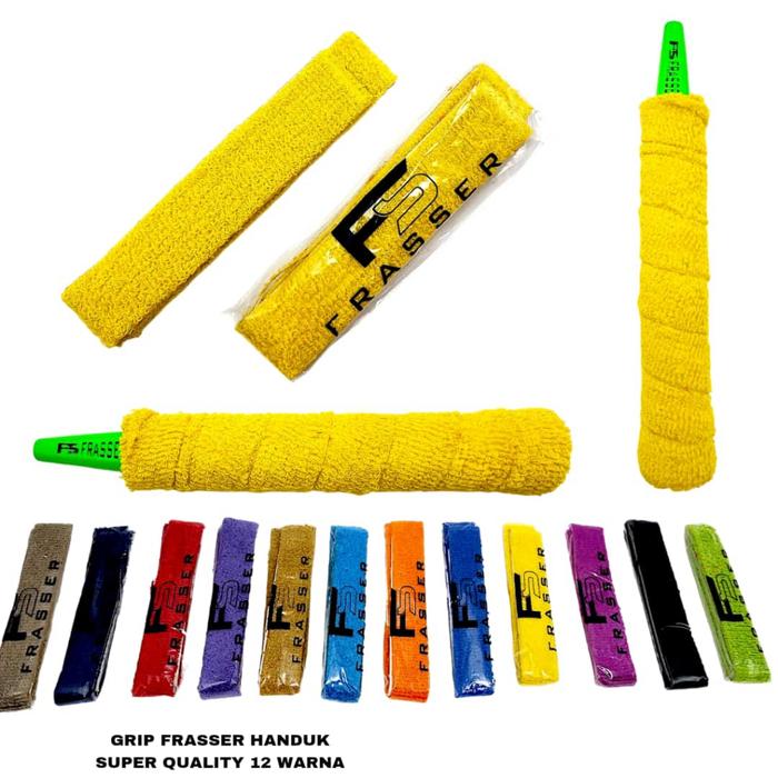 Frasser Grip Raket Bulutangkis Badminton - Grip Raket Tenis  Tennis - Grip Joran Pancing  GRP - 03