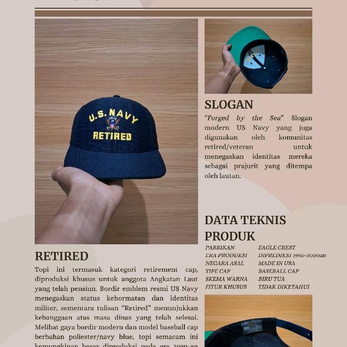 Topi USS, US NAVY RETIRED
