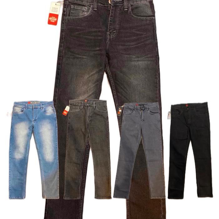 Celana Jeans panjang destroyer keren loose jeans Slim fit  Formal