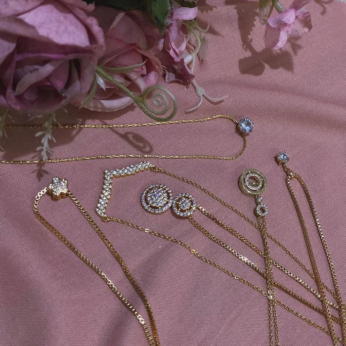 Kalung cuping premium / aksesoris premium