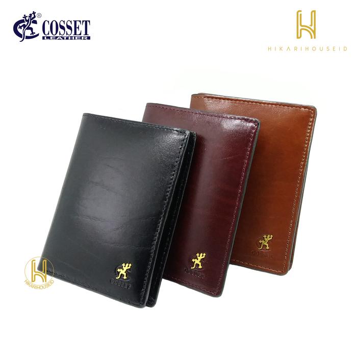 Dompet Pria Kulit - Dompet Cosset Urat Kayu - 345
