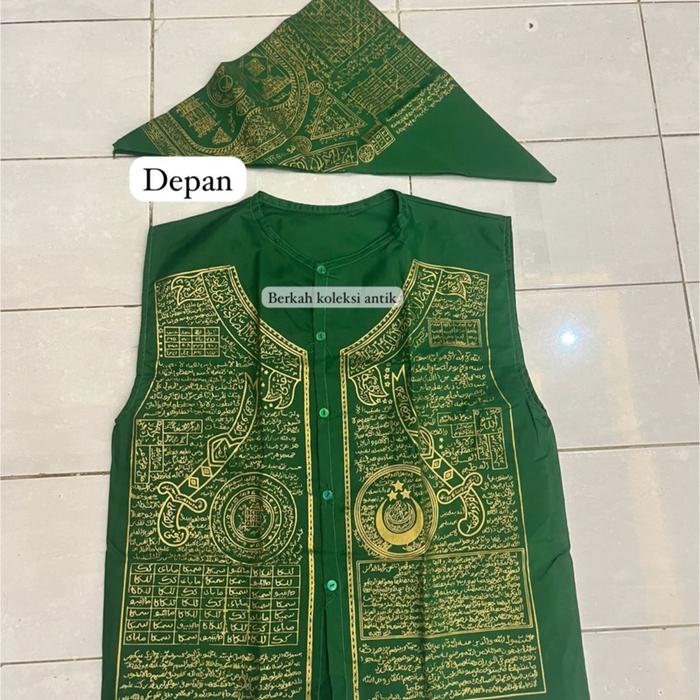 Rompi kain pria dewasa - rompi kain rajah untuk orang dewasa