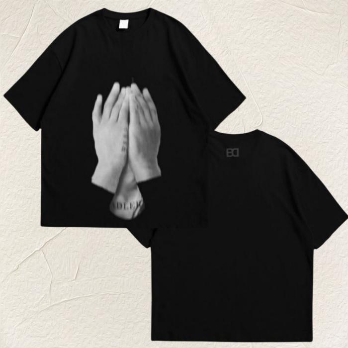 【COD】T-Shirt Badler " No Eyes" Black tee Kekasih