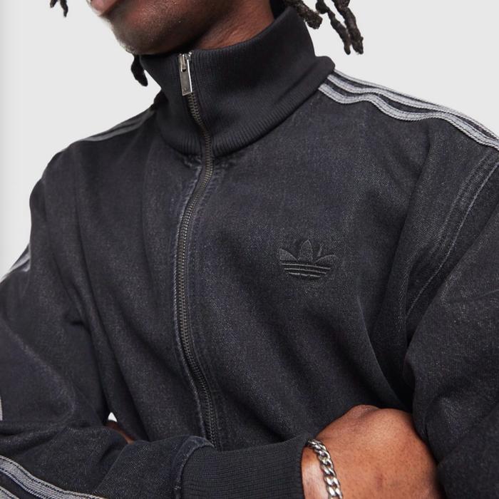Adidas Originals Firebird Denim Track Top Jacket Black