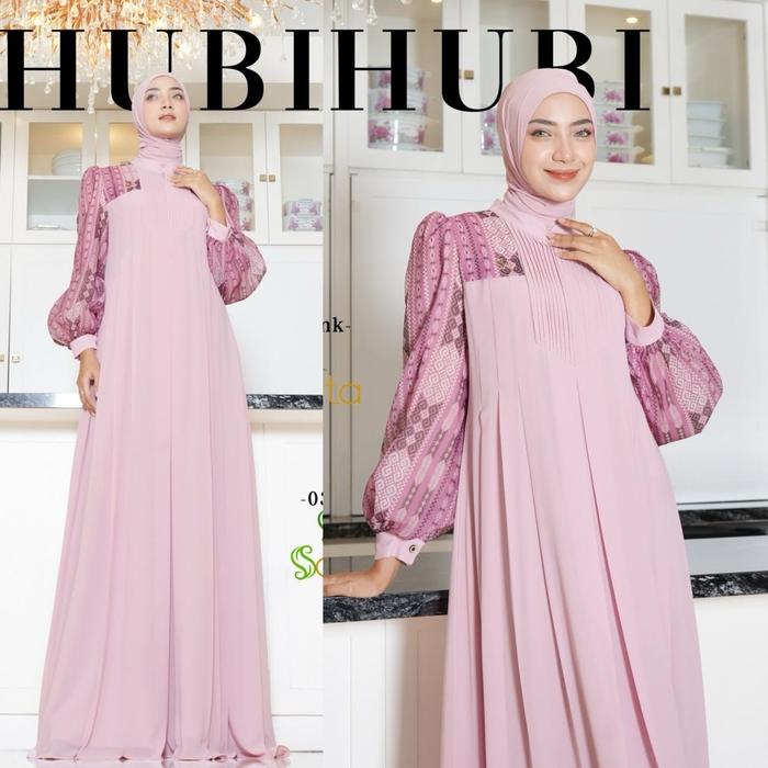 Gamis Hubi Dress Original By Sanita
