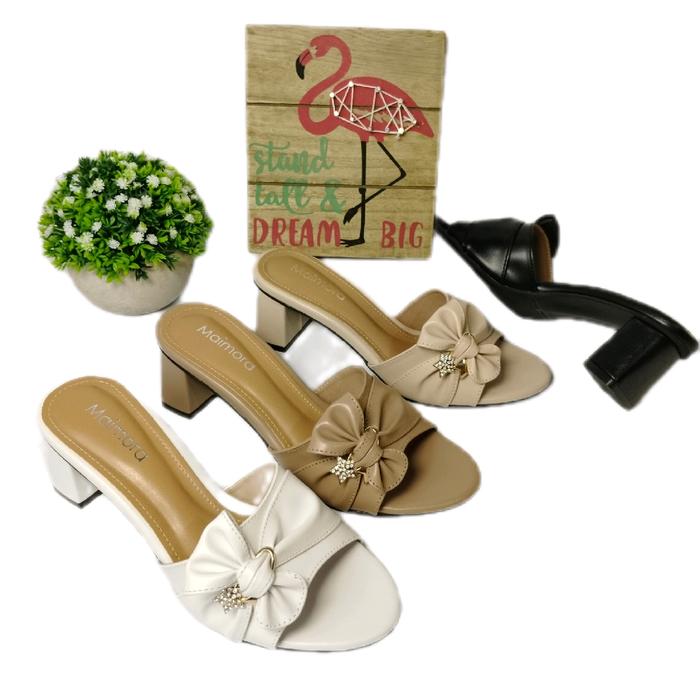 MAIMORA SHOES " ANNA SERIES " SANDAL WANITA HEELS 5CM SANDAL PESTA High