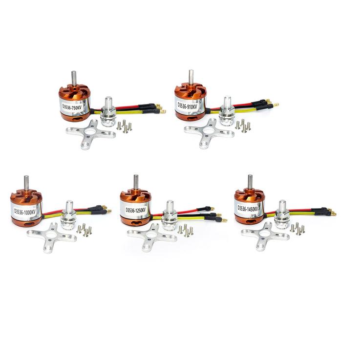 Metal 2-4S Brushless Motor Replacement RC Plane Brushless Motor