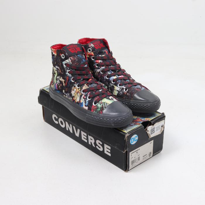 Sepatu Converse Hi Dc Comic Joker Forever Evil
