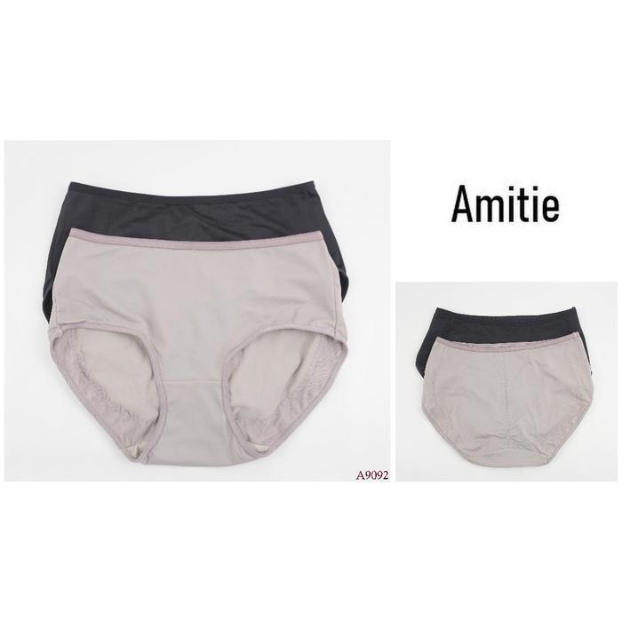 PREMIUM Celana Dalam Wanita Model Midi Polos AMITIE Pakaian Dalam Underwear A9092