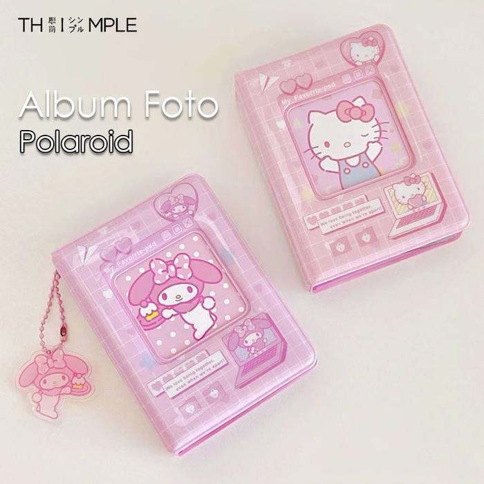 Kolbuk Photocard/album photocard/album foto polaroid/Album kartu San-rio/Foto Mini 3 Inch Polaroid -