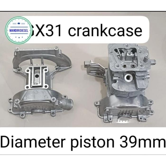 GX31 crankcase / Blok Mesin untuk mesin semprot dan mesin rumput 4 tak type GX31