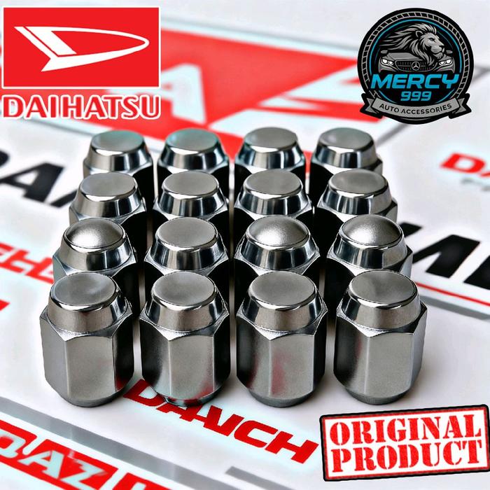 Daihatsu Grand Max Luxio Mur Roda Racing Baut Lugnut Velg Mobil 16/20 Pcs Bahan Baja Original Produc