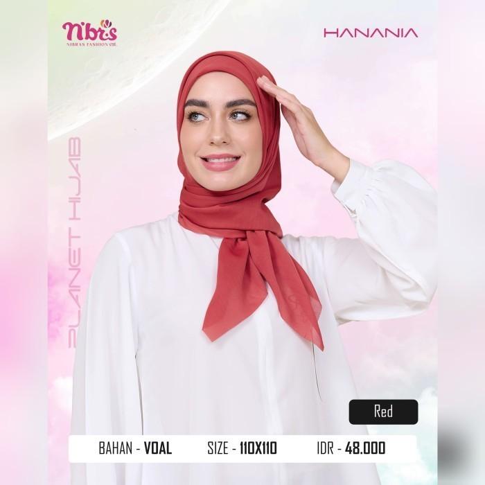 Promo Nibras Hijab Hanania Square Warna Hijau Sage Jilbab Segiempat Bahan Voal Polos Branded Halus L