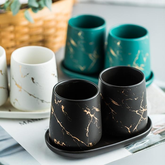 Ceramic Mouthwash Cup Household Couple Wash Cup Household