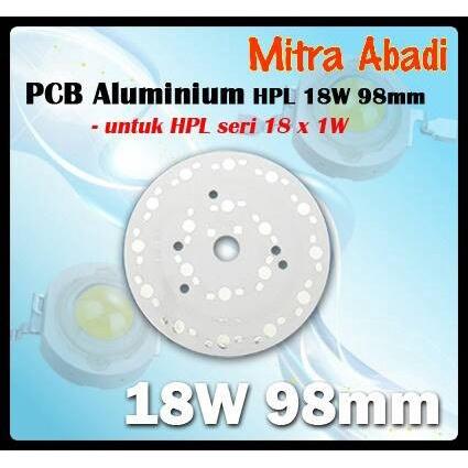 PCB Aluminium HPL 18 Watt 98 mm