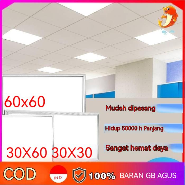 Panel LED Lampu Dapur Tertanam Lampu Datar Lampu LED Lampu Lampu