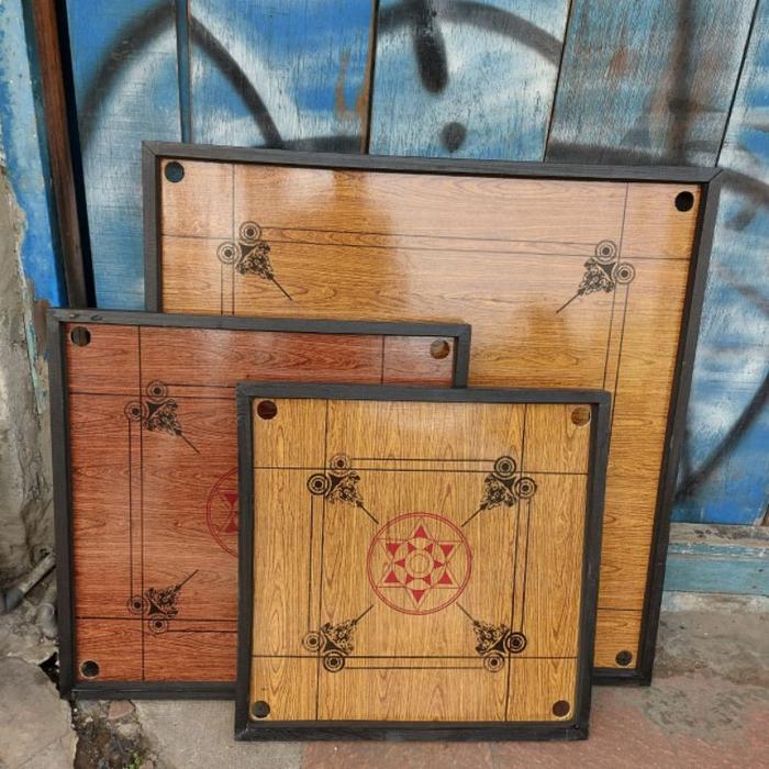 62×62 CM SEDANG KARAMBOL KAYU FREE BIJI KRISTAL
