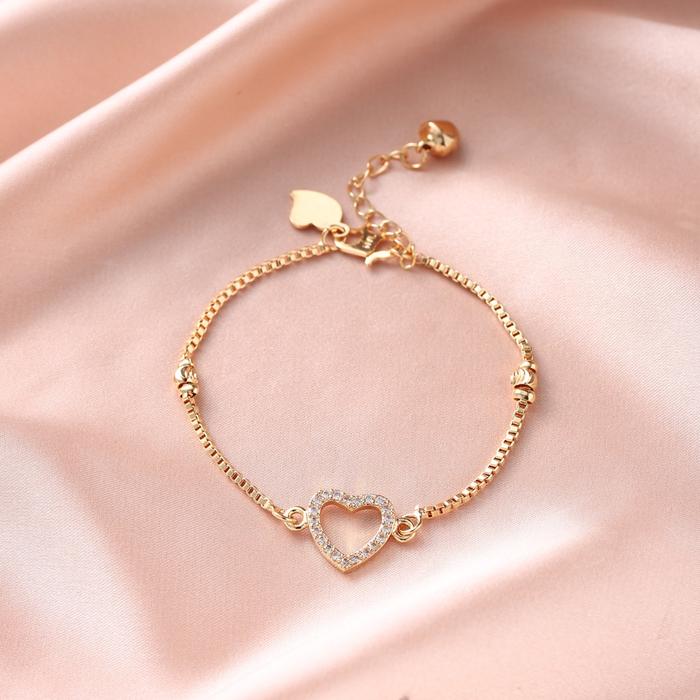 D.G.C. Gelang Wanita Titanium Anti Karat Asli Emas Muda Perhiasan Murah Korean Style Aksesoris Serut