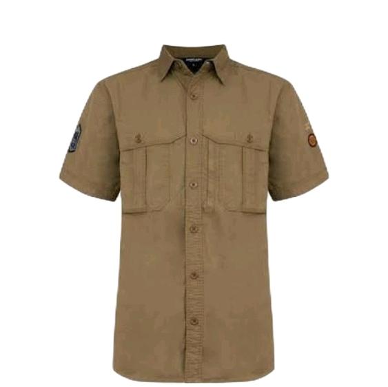 Kemeja Eiger Series Black Borneo Original