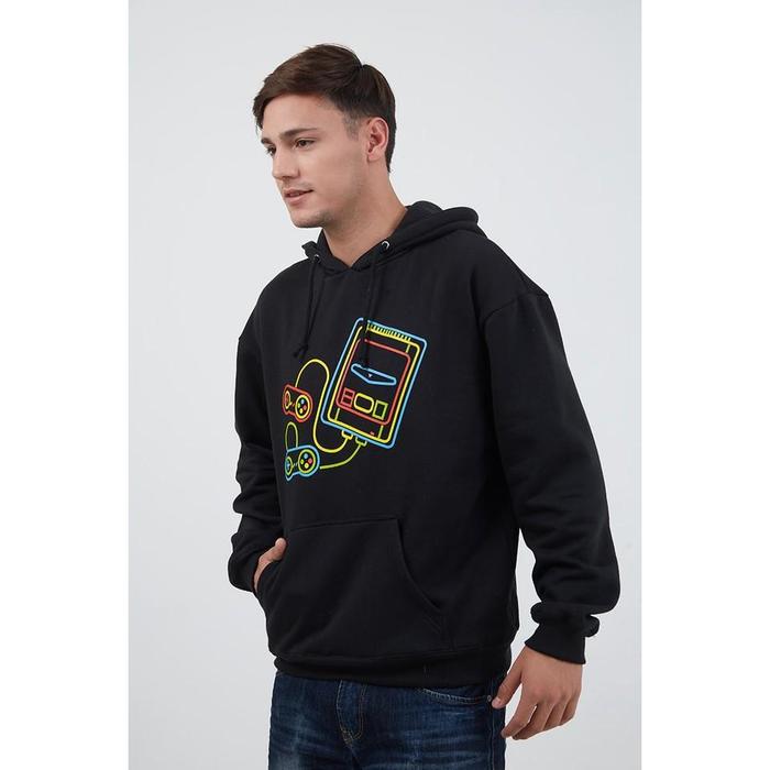 A♥6T BERRYBENKA STREET - OUTER SWEATER HOODIE PRIA GAME BLACK Q㊛UM