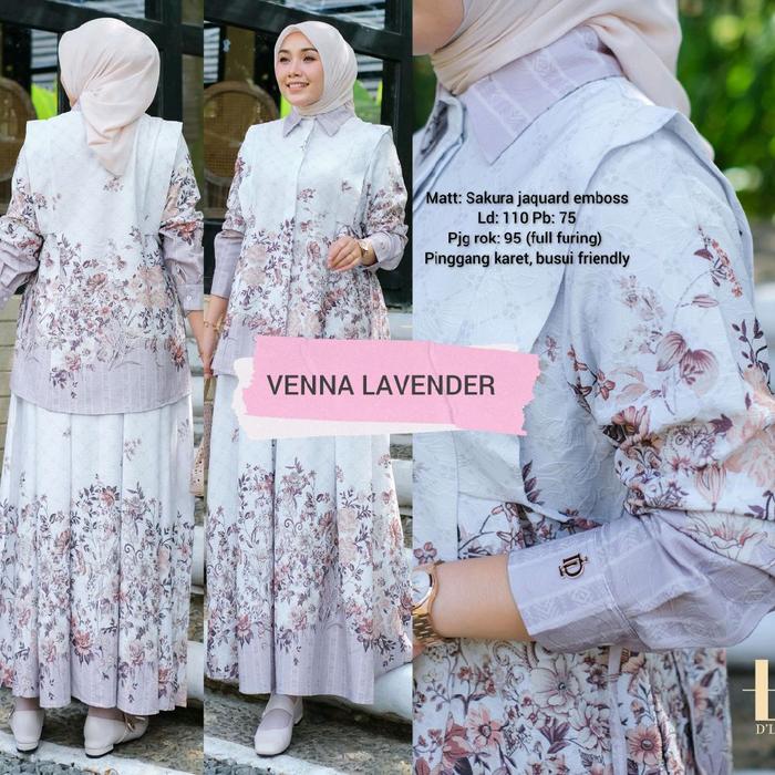 SERRABERRY NAIMA KIRANA ELIN KAILY SAVA ZEHRA KYRA SABIRA ALILA KEYLI DAISY SET ROK  D'lovera by Oll