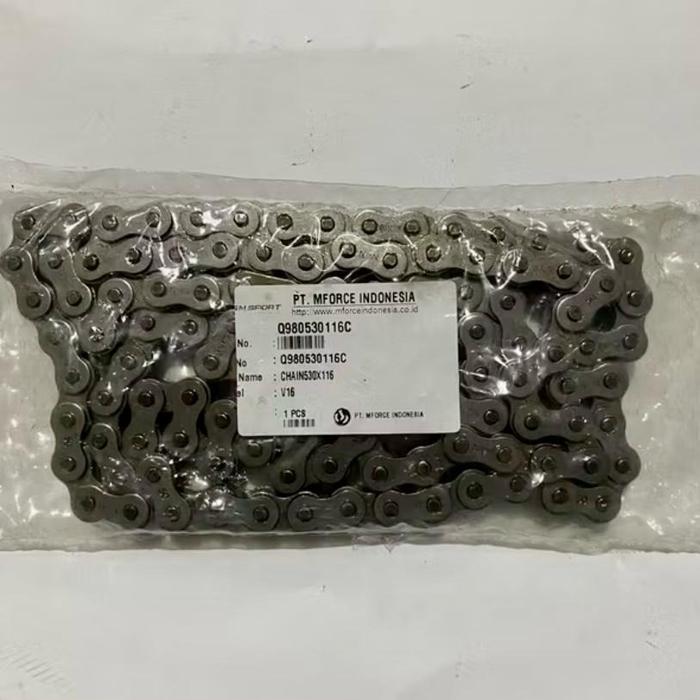 Rantai chain SM SPORT V16 ORIGINAL PART SM SPORT kode   Q980530116C Chain530×116