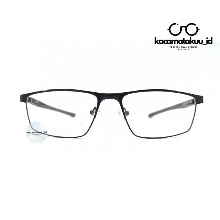 GJ - Frame Sport Kotak Besi Pria Lensa bluecromic Antiradiasi Minus Silinder Progresif Rogue Buruan 