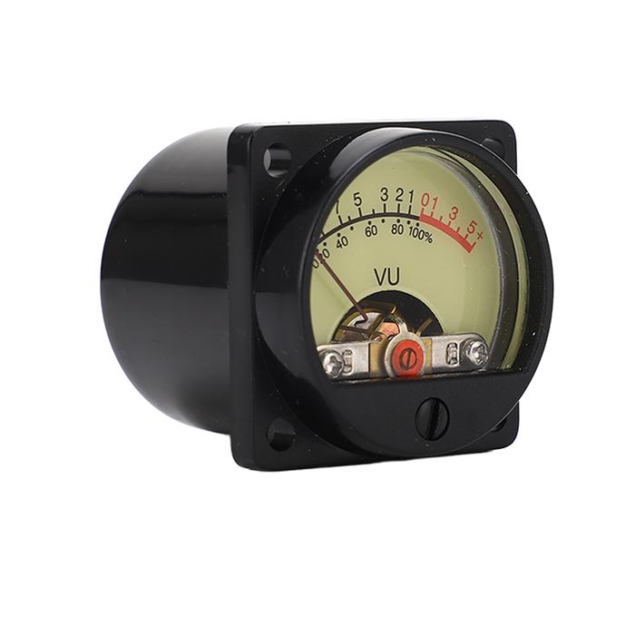 VU Meter Clear Display VU Meter Header Wide Usage Sturdy Pointer Dial
