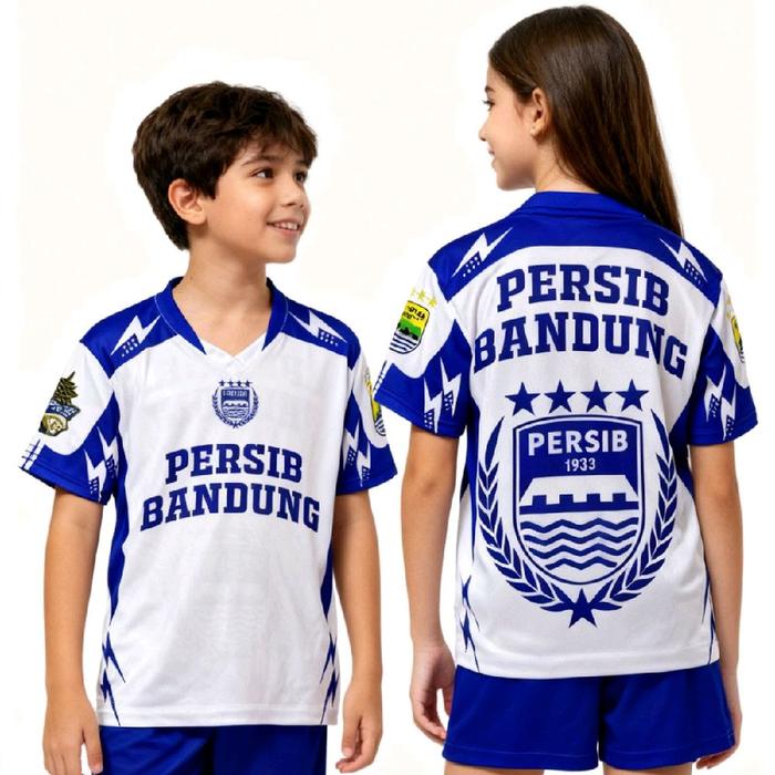 jersey atasan anak persib fantasy bintang lima