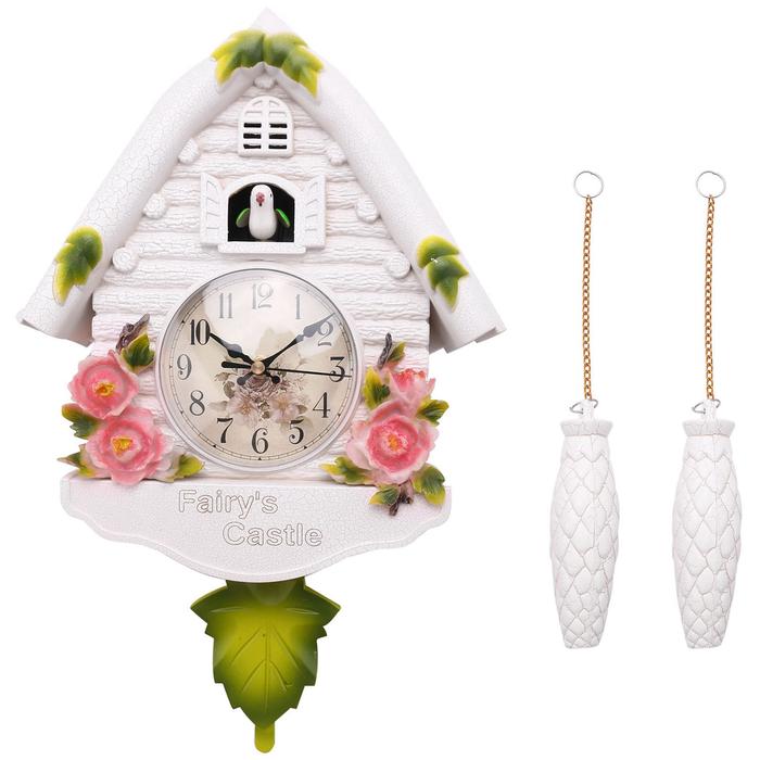 Cute Bird Wall Clock Cuckoo Alarm Clock Cuckoo Clock Living Room Watch Brief Children Bedroom Decor