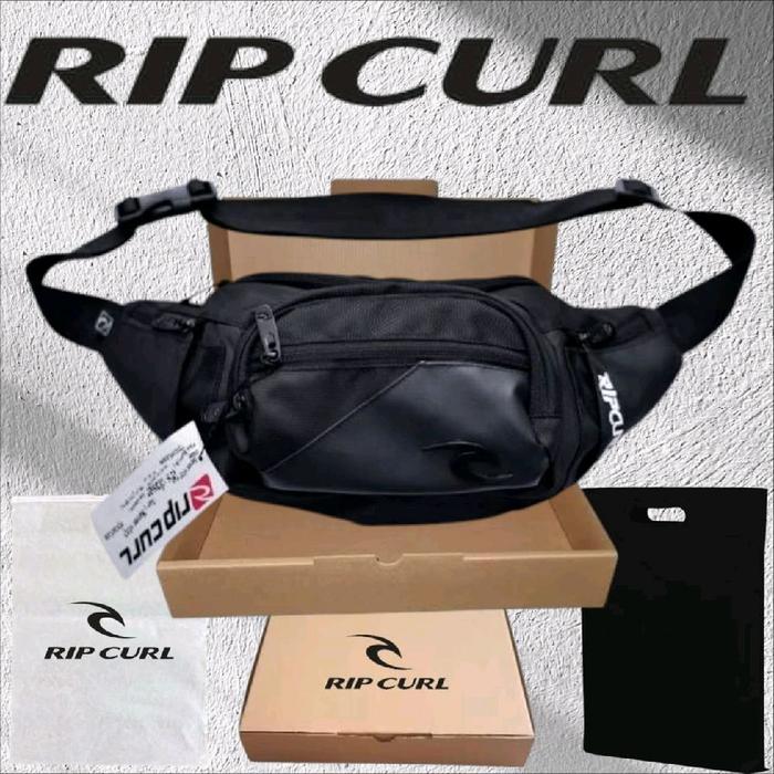TAS RIPCURL TAS SELEMPANG RIPCURL WAISTBAG RIPCURL TAS PRIA RIPCURL LOGO BESI Pinggang Slingbag Hita